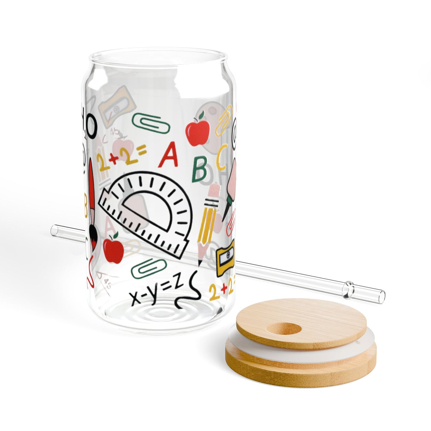 School Glass Cup