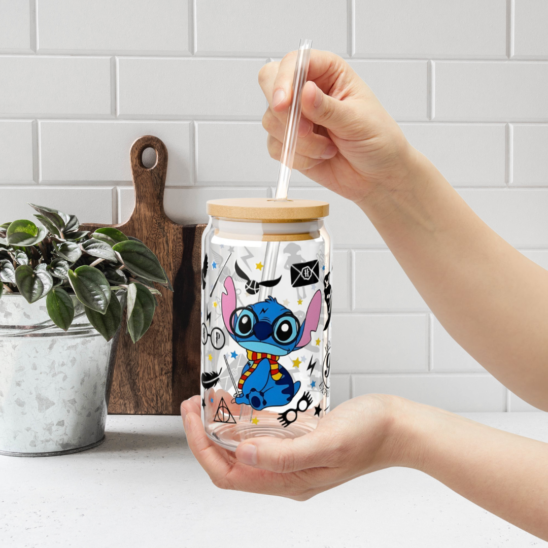 Stitch HP Glass Cup