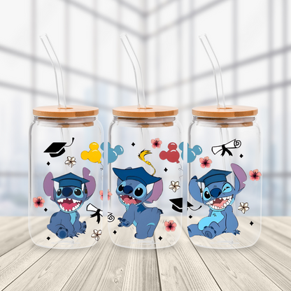 Stitch Grad Glass Cup