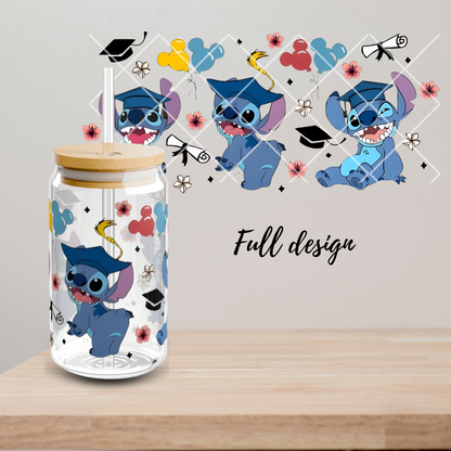 Stitch Grad Glass Cup
