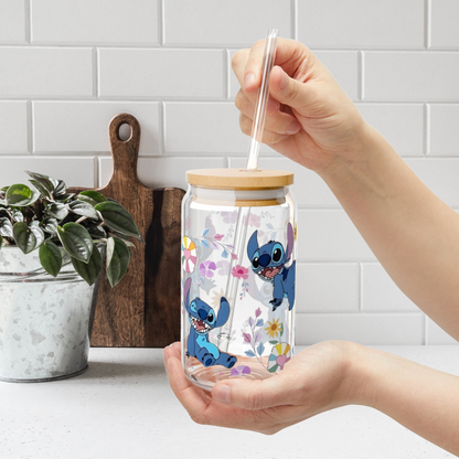 Stitch #101 Glass Cup