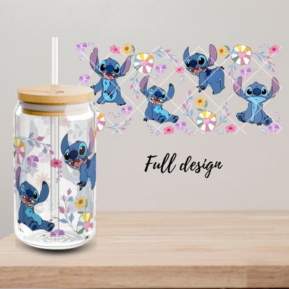 Stitch #101 Glass Cup
