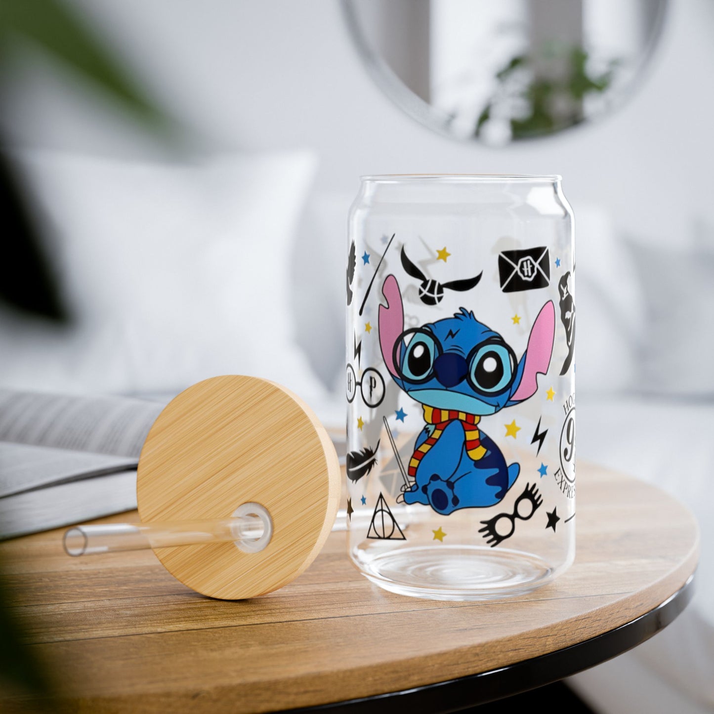 Stitch HP Glass Cup