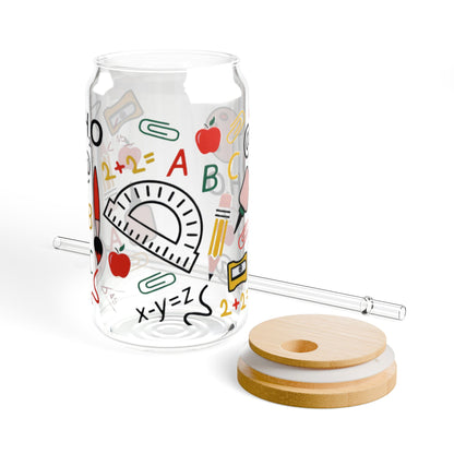 School Glass Cup