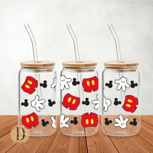 Mouse Glass Can