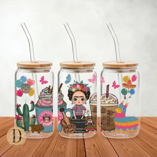 Frida Glass Can